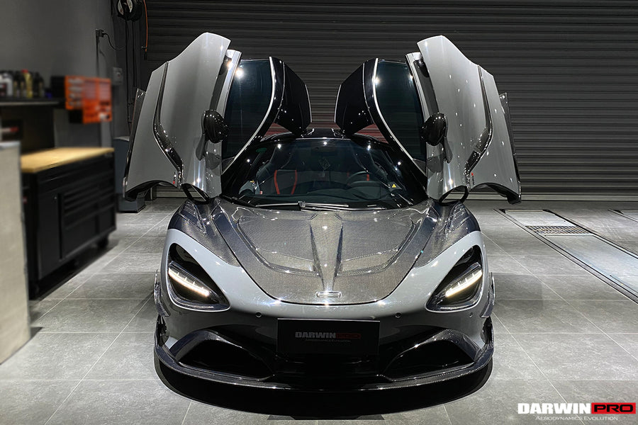 McLaren 720s Se²NWB Style Carbon Fiber Voorspoiler 2017-2021