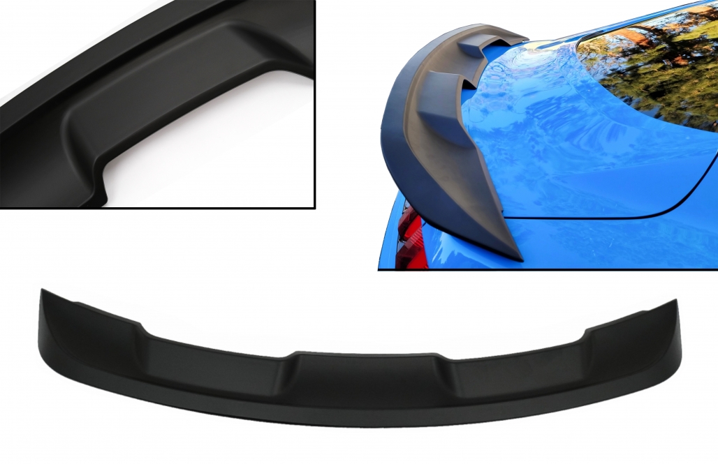 Spoiler Ford Mustang Mk6 (2015-2020) GT500 Design Matte Black