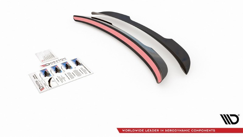 Spoilerkap Ford Mondeo Estate Mk5 Faceliftt Glanzend Zwart Maxton