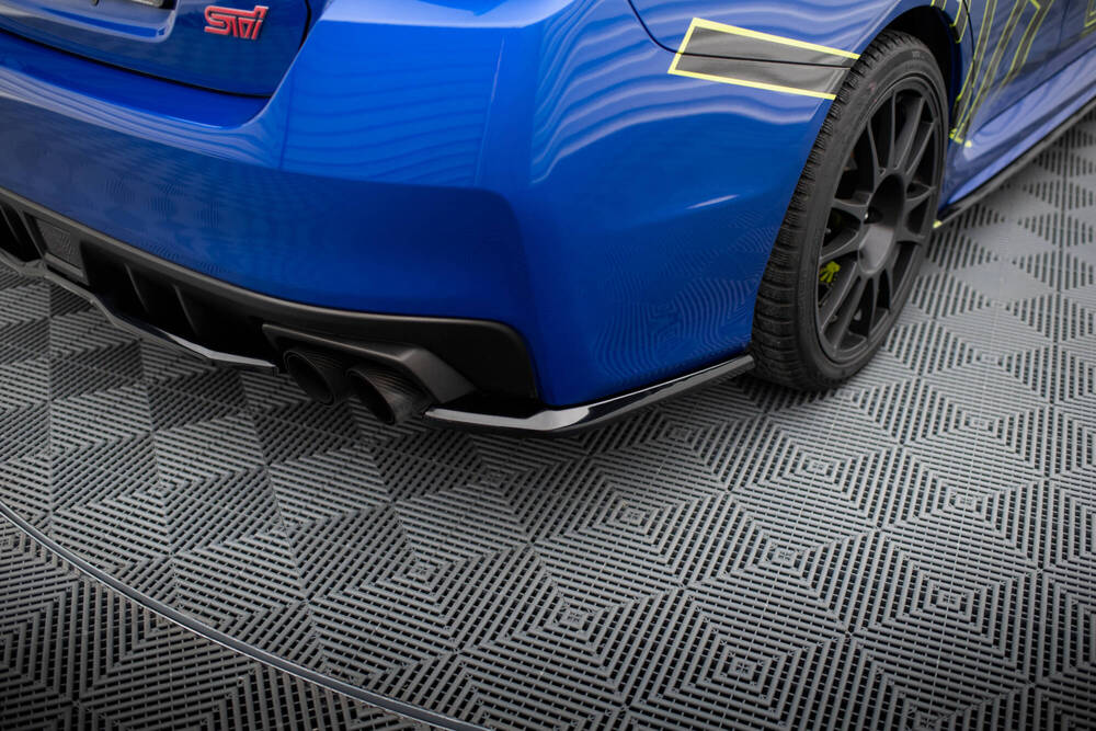 Zijdiffuser V.2 Subaru Impreza WRX STI GK Maxton Glans Zwart