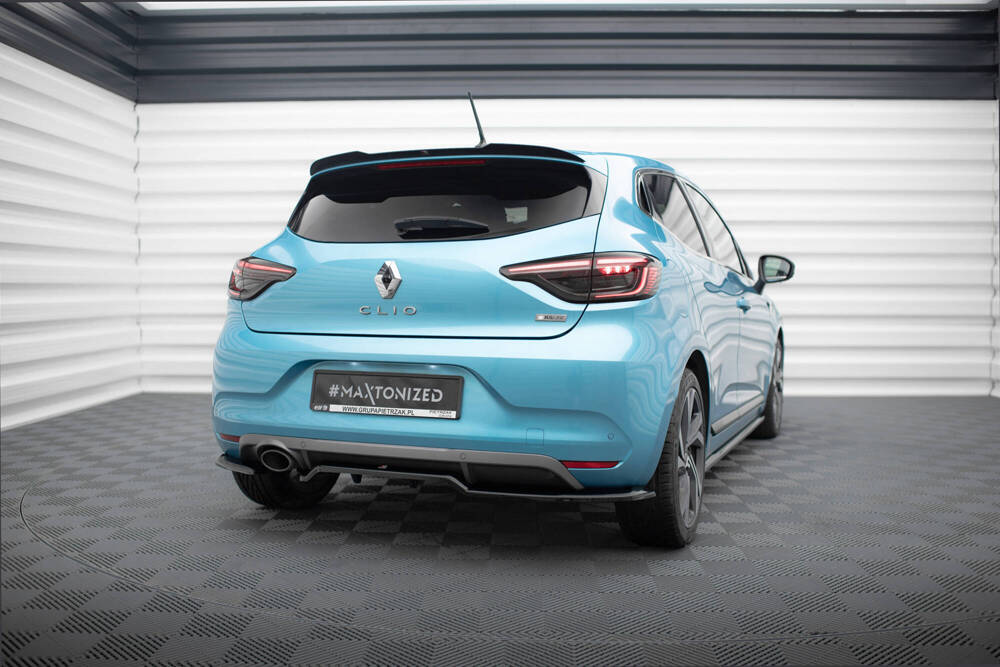 Diffuser Renault Clio RS Line Mk5 Maxton Glans Zwart