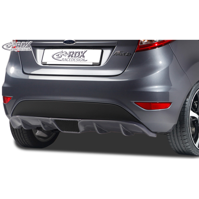 Achterskirt 'Diffusor'  Ford Fiesta VII 2008-2012 & 2012- (PUR)