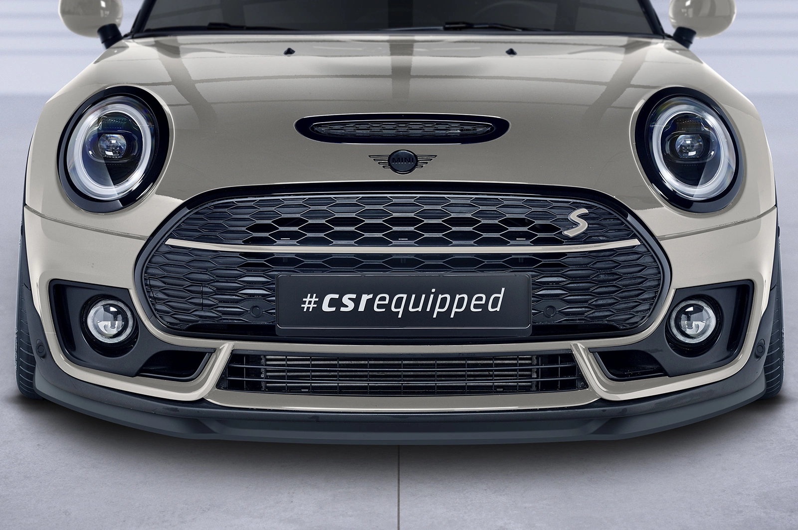 Voorspoiler Mini Clubman F54 Cooper S Glans Zwart (2015–)
