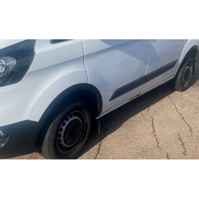 RGM Spatbordverbreders  Ford Transit Custom 2018-2023 - Zwart