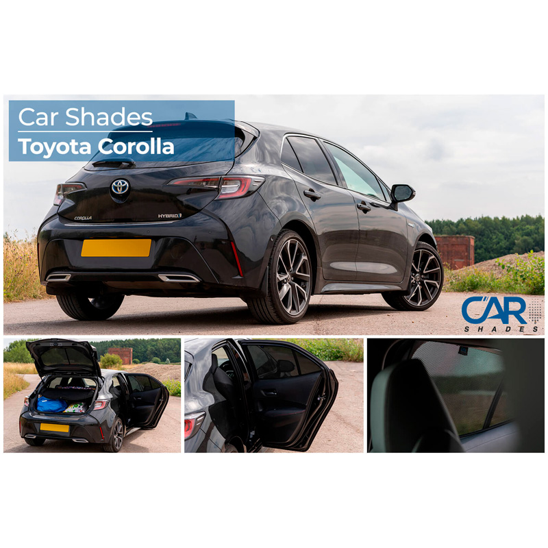 Set Car Shades  Toyota Corolla (E21) HB 5-deurs 2019- (4-delig)