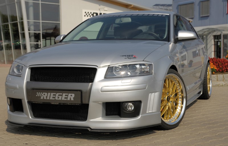 Voorbumper Audi A3 8P R-frame SRA Rieger