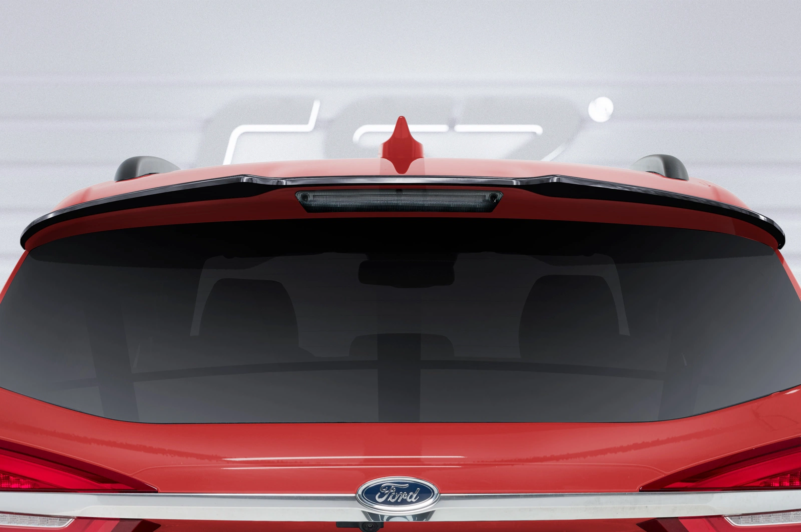 Achterspoiler Ford Mondeo MK5 BA7 Turnier ST-Line glans zwart 2014–2022