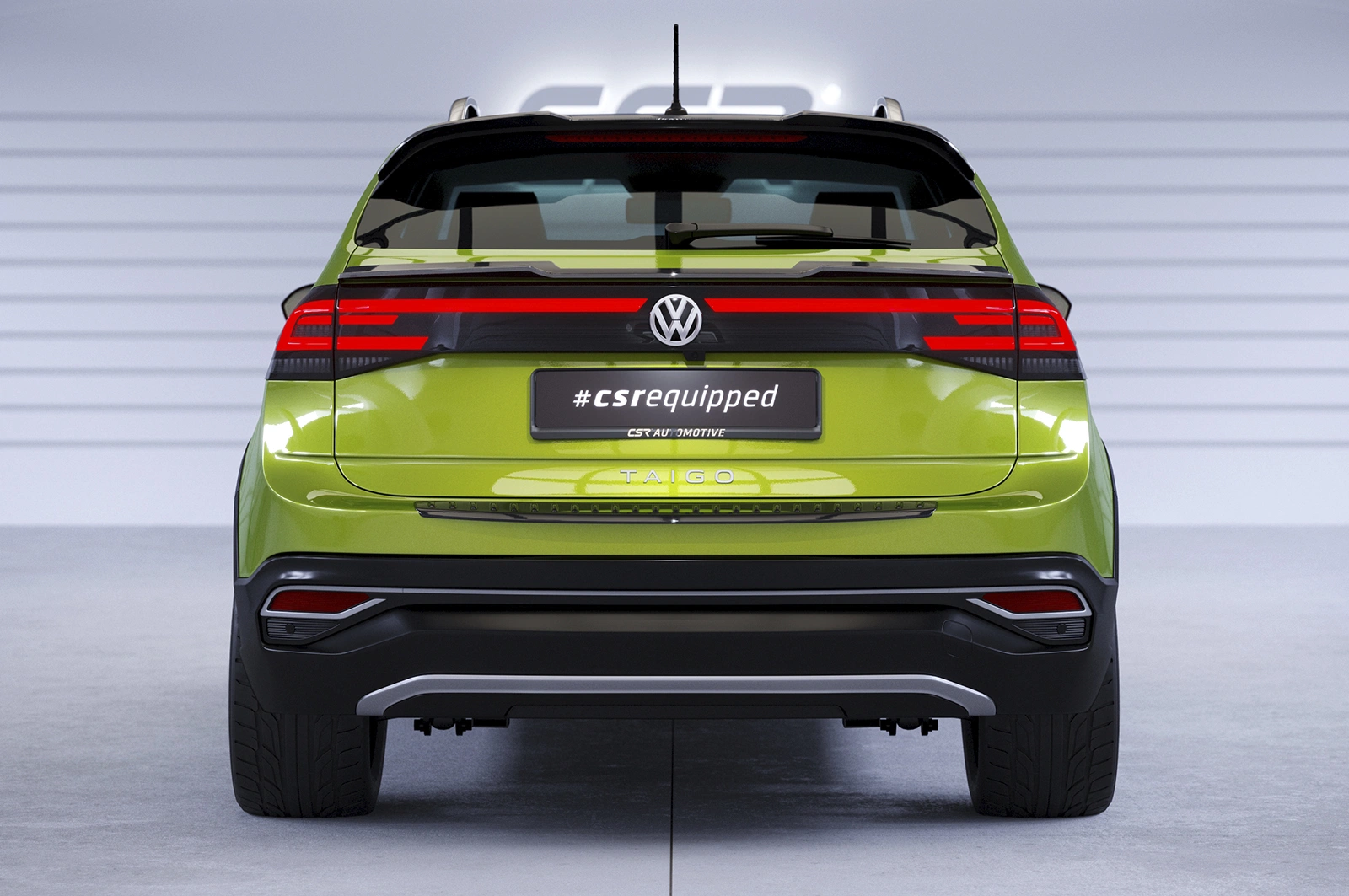 Achterspoiler VW Taigo (Typ CS) glans zwart 2021–