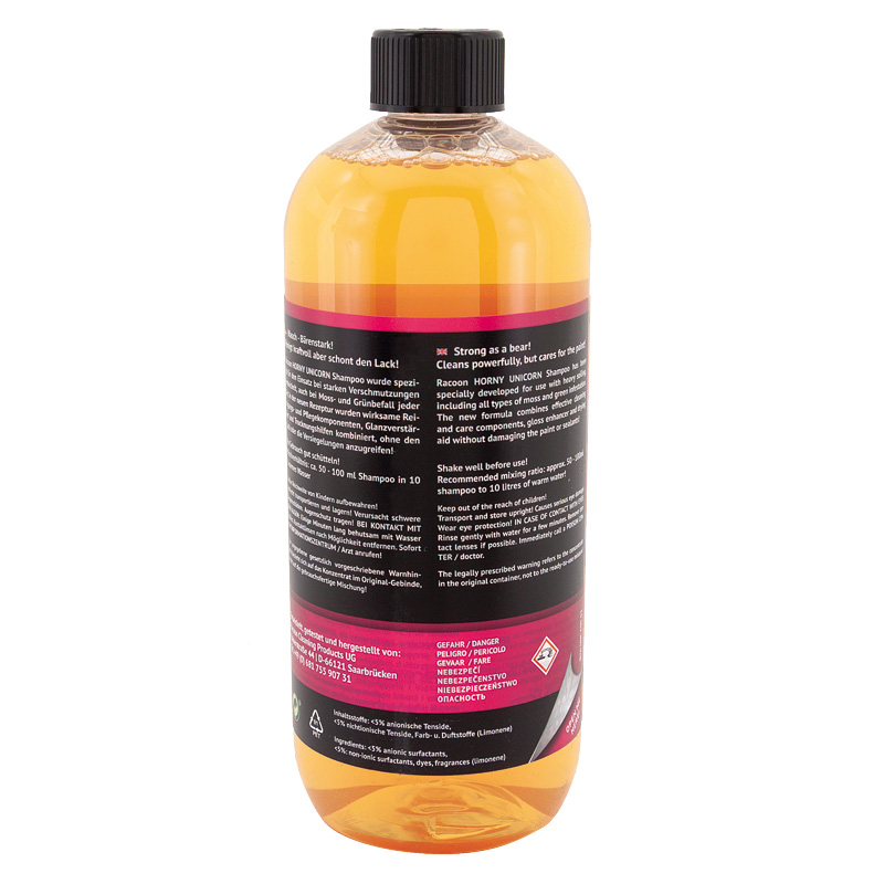 Racoon HORNY UNICORN Car Shampoo / Extra Strong - 1000ml