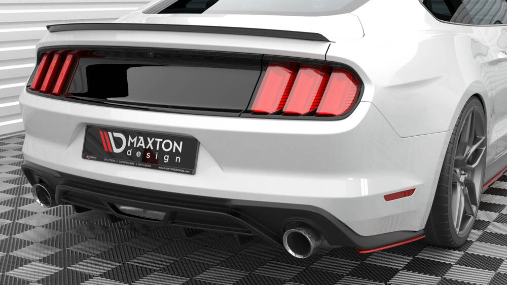 Zij Diffusors Ford Mustang Mk. 6 Facelift Glanzend Rood