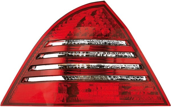 Luces traseras Mercedes C-Class W203 LED rojo/cristal 00-04