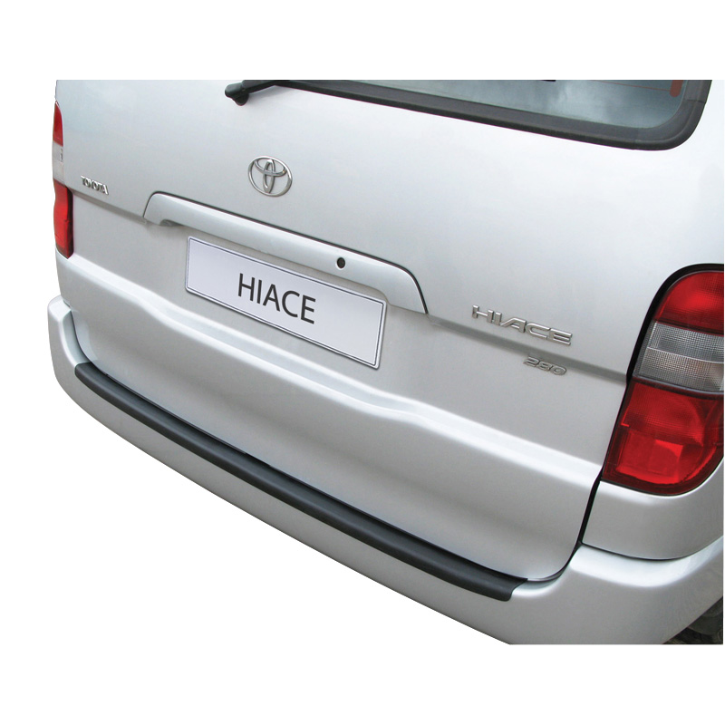 ABS Achterbumper beschermlijst  Toyota Hiace 2007- Zwart
