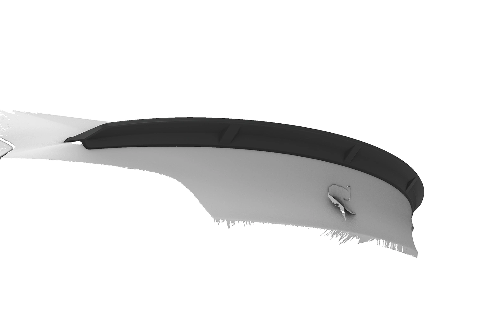 Achterspoiler Tesla Model 3 Glans Zwart – CSR Design (2017- incl. Facelift)