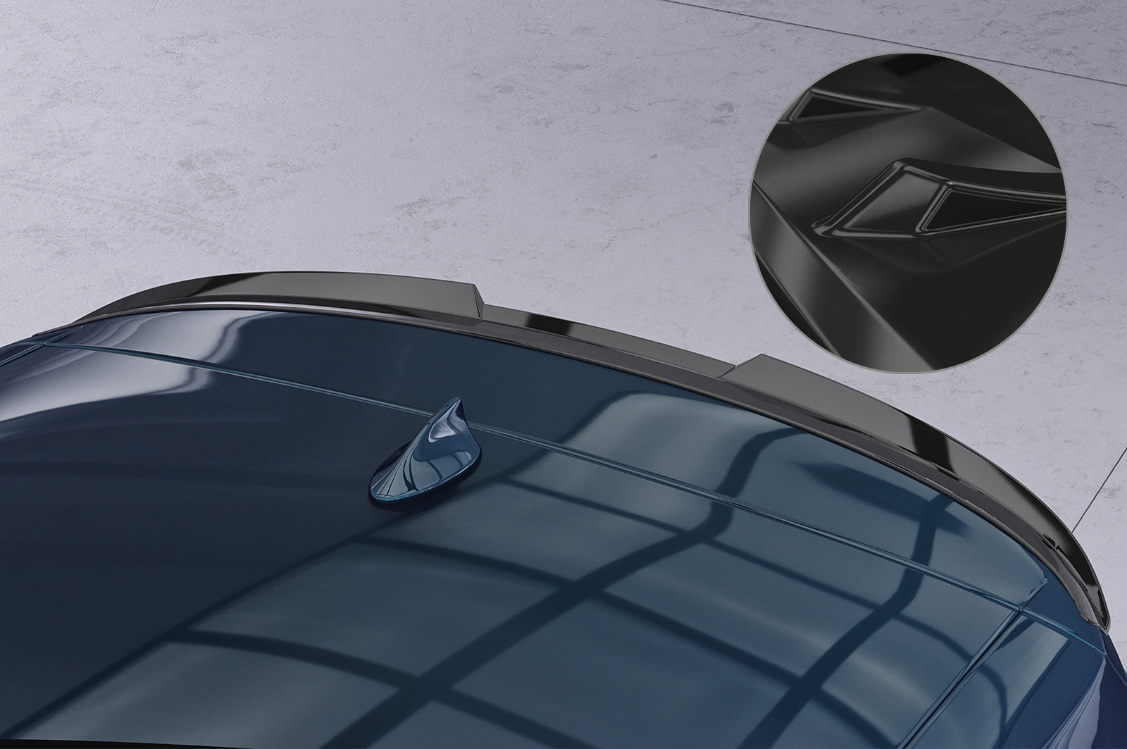 Achterspoiler Ford S-Max 2. Gen glans zwart CSR