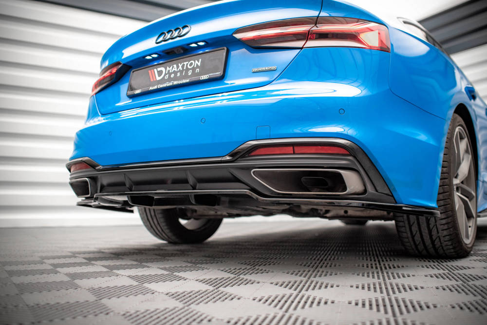 Diffuser Audi A5 5F FL S-Line Maxton Glans Zwart