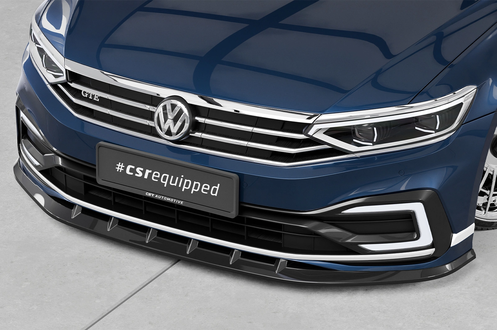 Voorspoiler VW Passat B8 Typ 3G GTE R-Line facelift 7/2019-2024