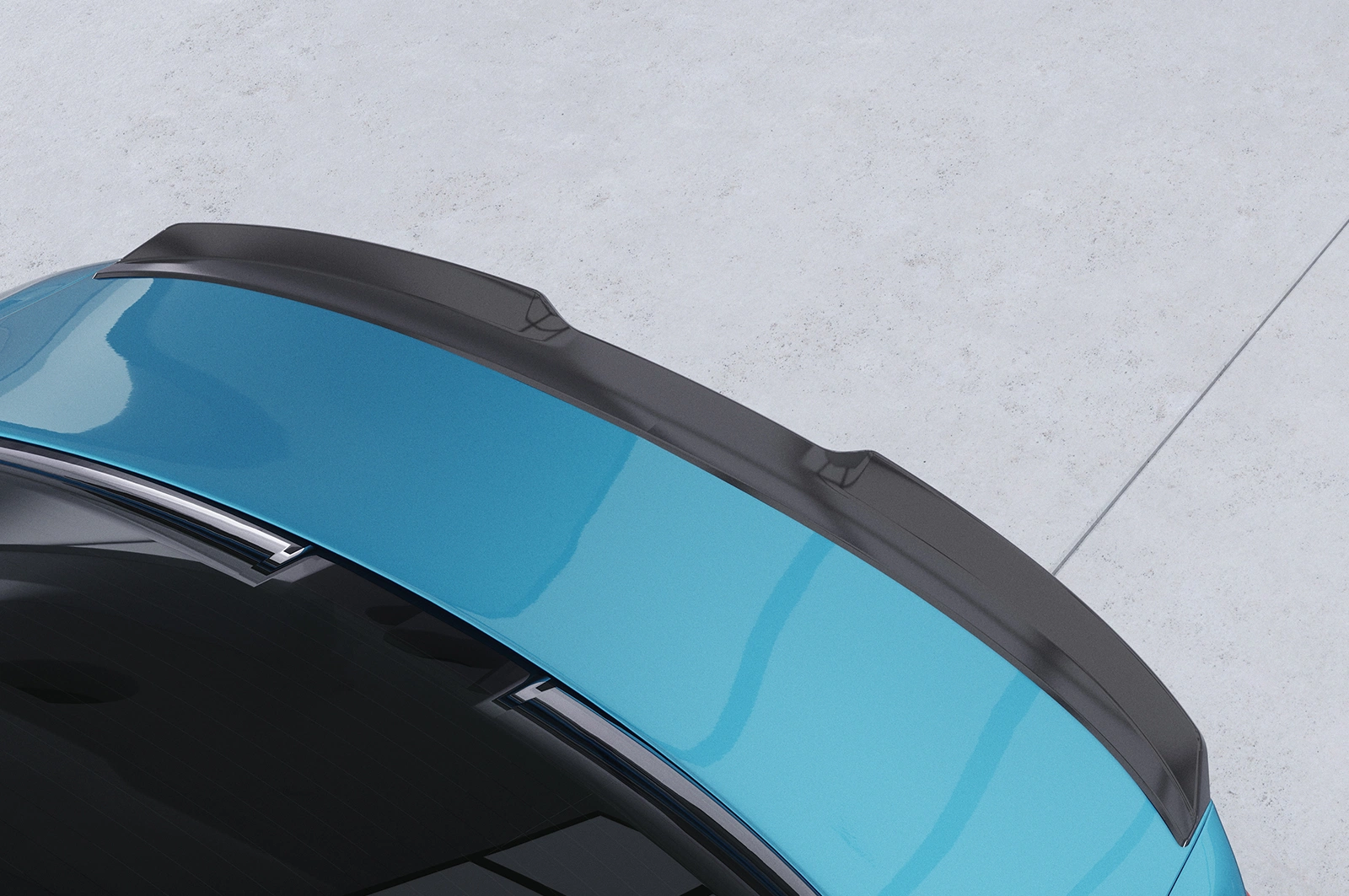 Achterspoiler BMW 4er F32 Coupe glans zwart