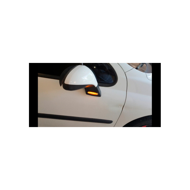 Set LED Zijknipperlichten  Peugeot diverse modellen - Rookgrijs- incl. Dynamic Running Light