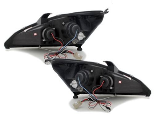 Faros Ford Focus 98-01 Los ojos del Diablo Dayline negro
