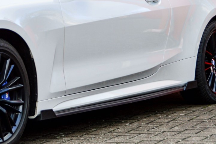 Zijskirts met vleugels voor + achter BMW 4-Serie G22 G23