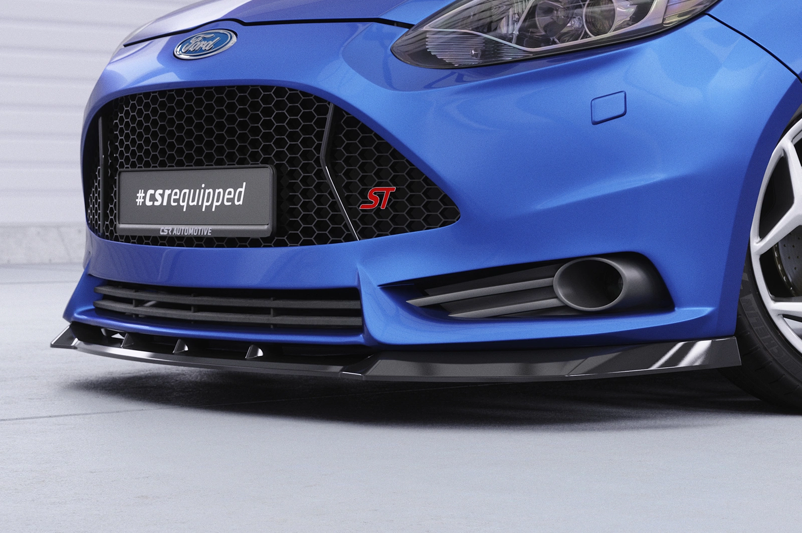 Voorspoiler Ford Focus MK3 ST glans zwart – CSR Automotive (2012-2015)