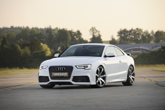 Zijskirts Audi A5 B8/B81 Rieger