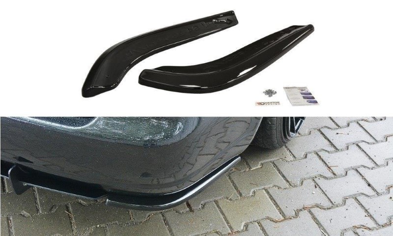 Achterzij Spoilers Audi S4 B5 Avant Glanzend Zwart