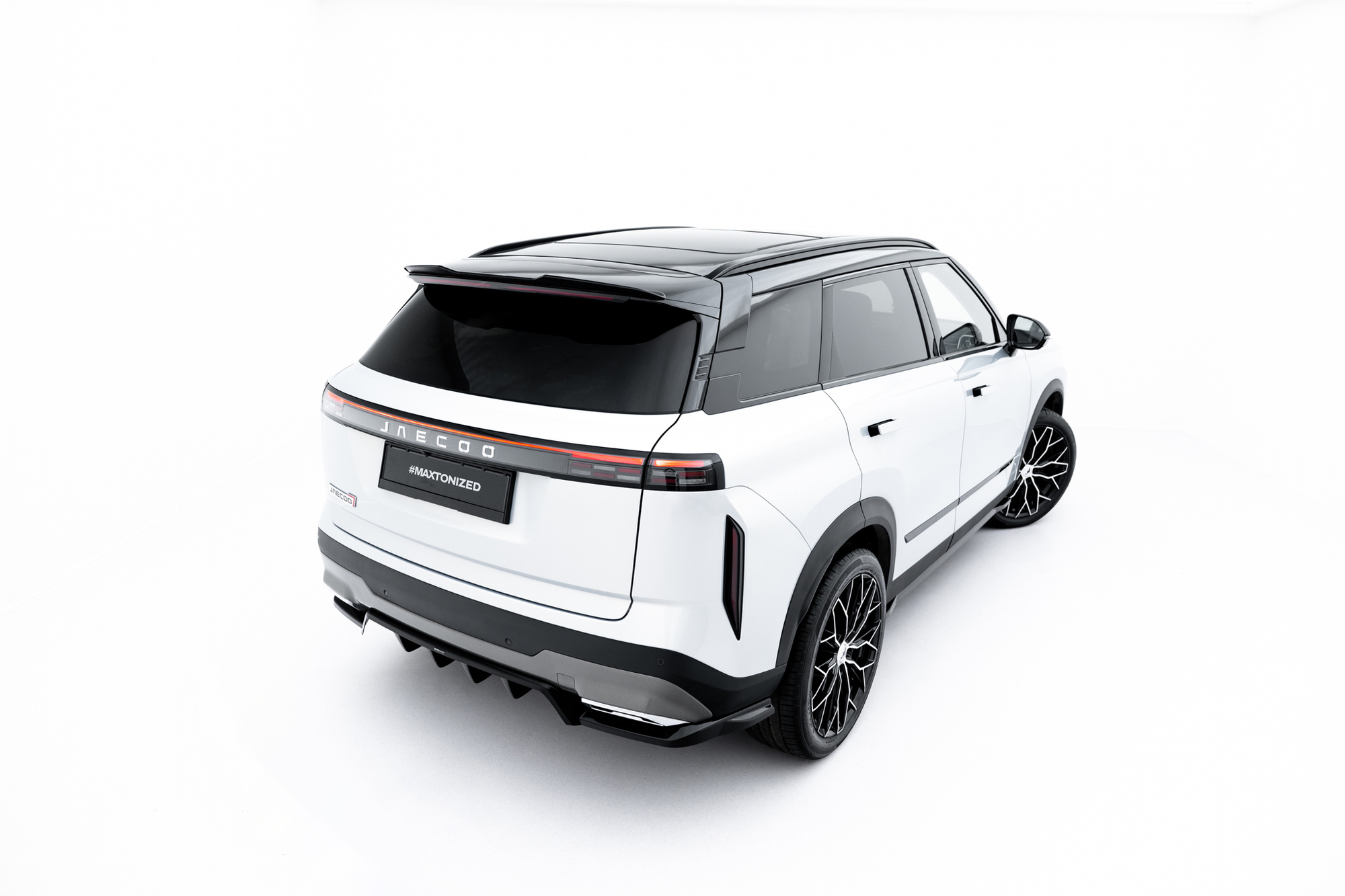 Spoiler Cap Jaecoo 7 Mk1 – Maxton Design Glans Zwart