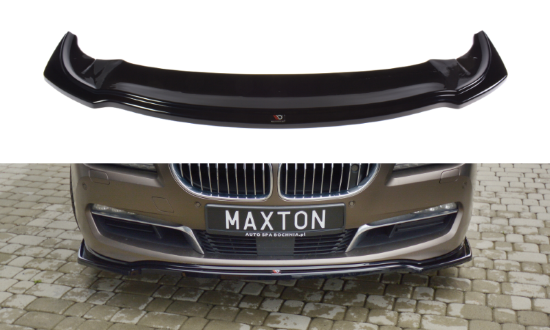 Voorspoiler BMW 6 GRAN COUPÉ Glanzend Zwart