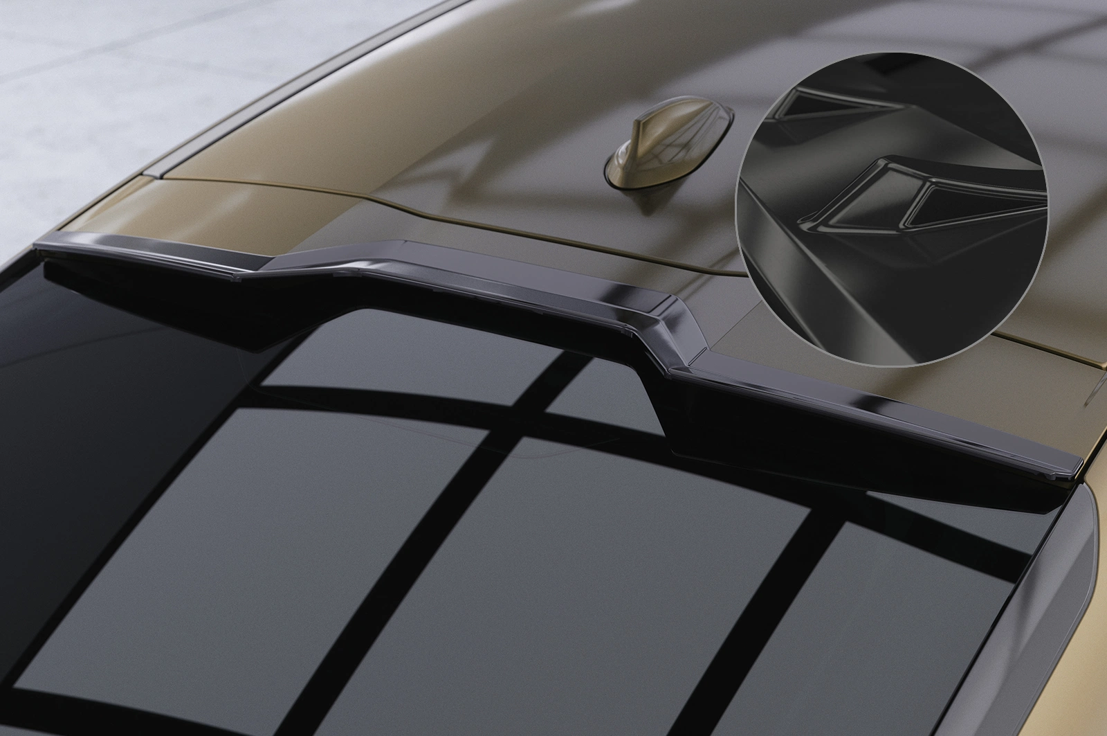 Achterspoiler BMW X6 (G06) Glans Zwart van CSR Automotive (2019-)