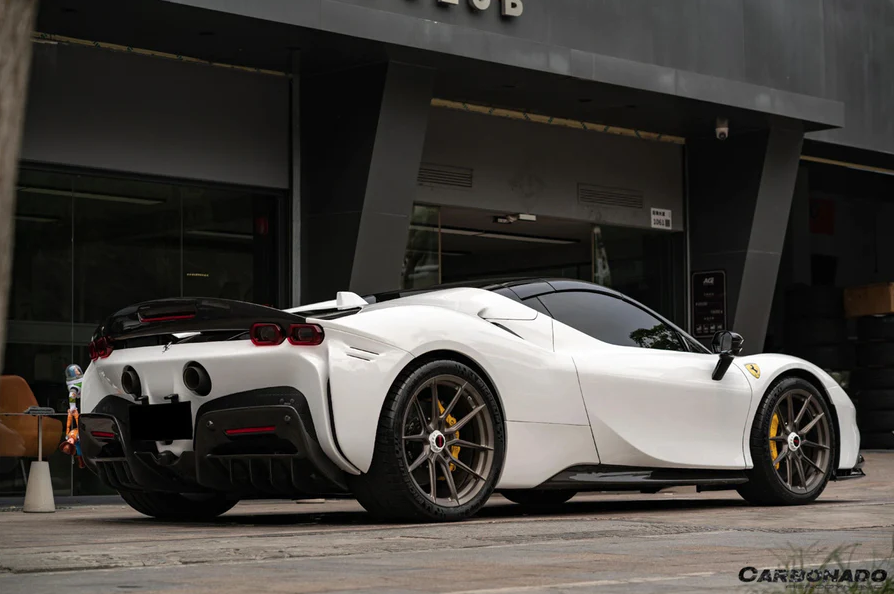Spoiler Ferrari SF90 Stradale Darwin Pro Carbon Assetto Fiorano Look