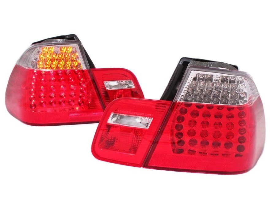 Luces traseras BMW E46 Sedan 98-01 LED facelift rojo/blanco