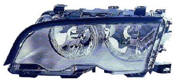 Koplamp links BMW E46 98-01 TITAN/ZILVERKLEUR