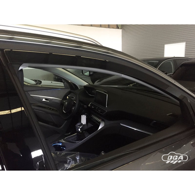 DGA Zijwindschermen  Peugeot 3008 II & 5008 II 2016-2024 (2-delig)
