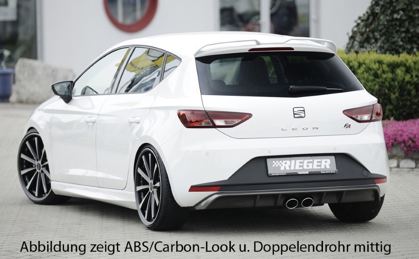 Diffuser Seat Leon F5 FR Rieger dubbele uitlaat links + rechts
