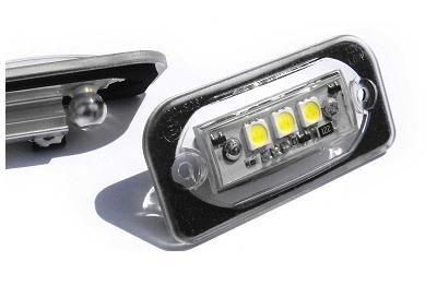LED luz de la matricula Mercedes C-Klasse Limo W203
