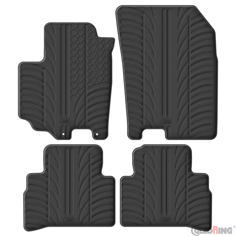 Gledring Rubbermatten  Suzuki Vitara (LY) Hybrid 2020- (T profiel 4-delig + montageclips)