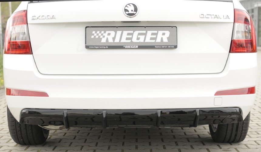 Diffuser Skoda Octavia (5E) pdc Rieger glans zwart
