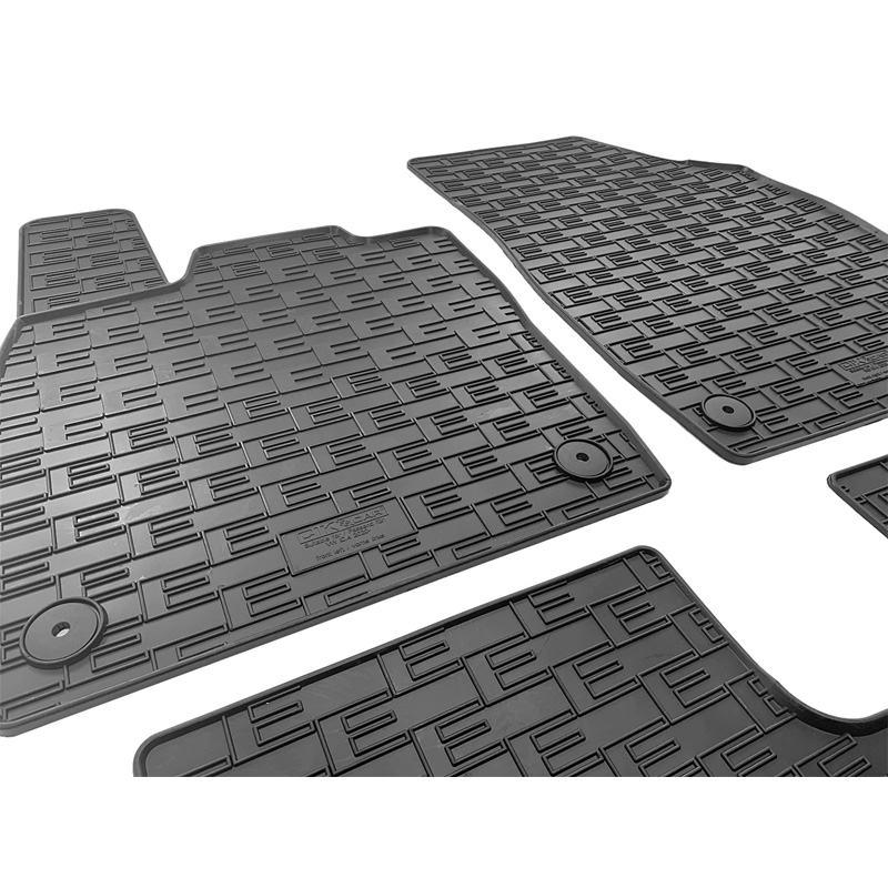 Rubber matten  Volkswagen ID.4 / ID.5 2020- & Skoda Enyaq iV 2020- incl. Coupé & Audi Q4 E-Tron (F4B) 2020- & Cupra Tavascan 2023- (4-delig + montagesysteem)