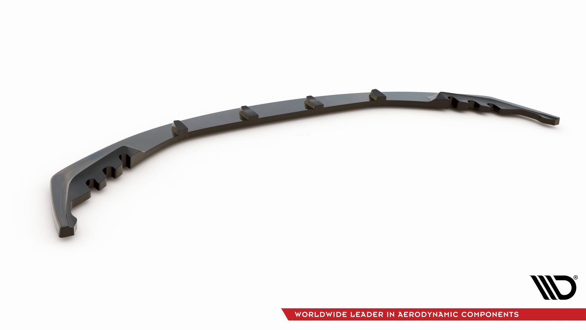 Voorspoiler V.1 BMW M3 Sedan / Touring G80 / G81 Maxton Glanzend zwart