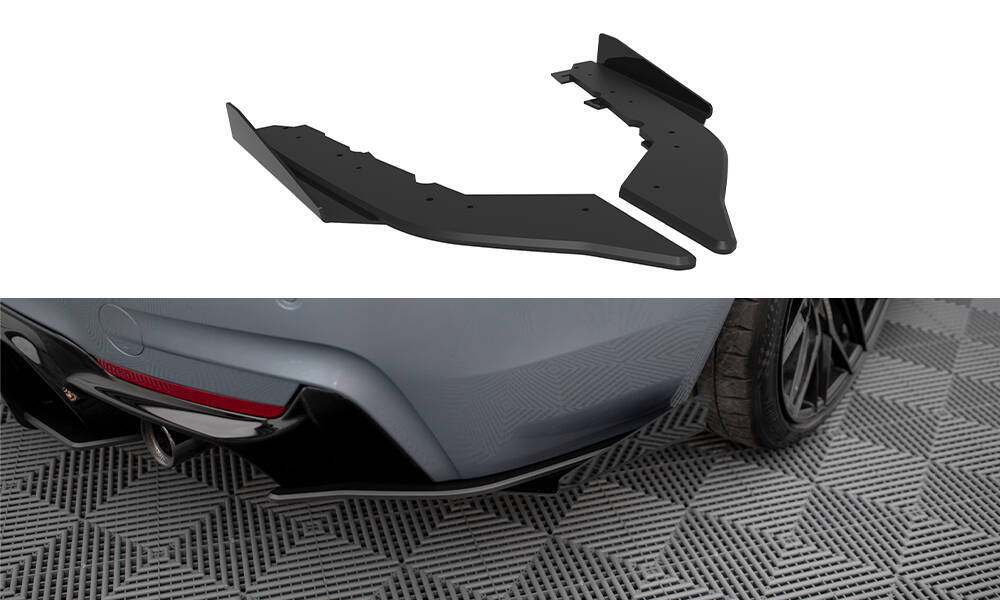 Zij Diffusors Street Pro BMW 4 Coupe 435i M Pakket F32 Maxton Flaps