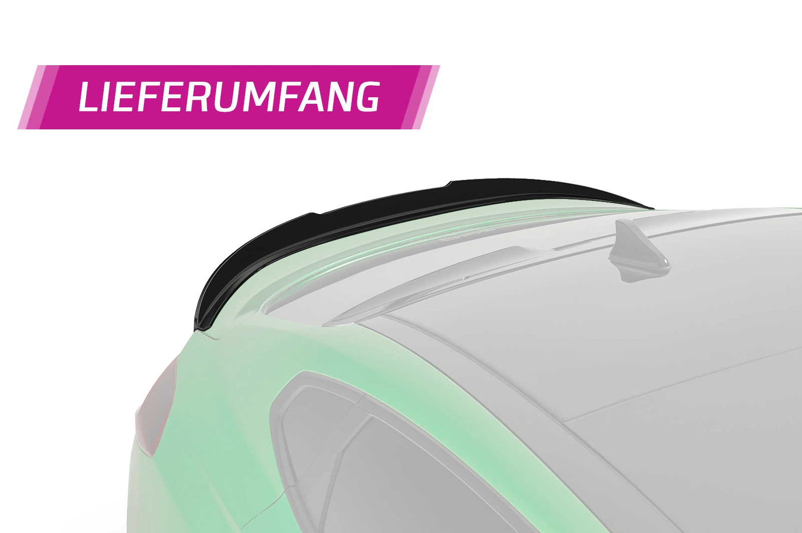 Achterspoiler Hyundai i30 N Fastback (PD) Glans Zwart 2017 – CSR Automotive