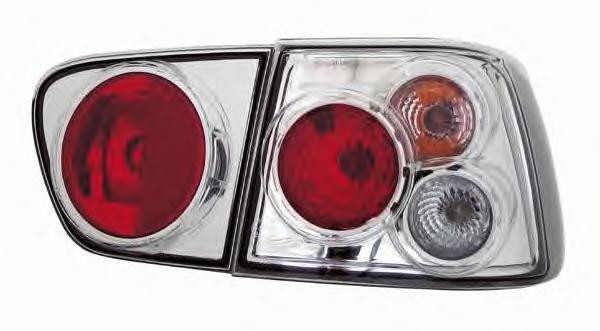 Taillights Seat Ibiza 99-02 lexus chome