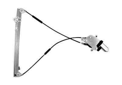 raammechanisme, 3 drs, incl motor, links Citroen Saxo, 1996-2003