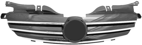 Radiator Grill COMPLEET DB R170 96-04 Chroom / ZWART