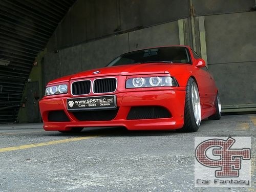 Voorbumper BMW E36 en compact SRS-TEC B3