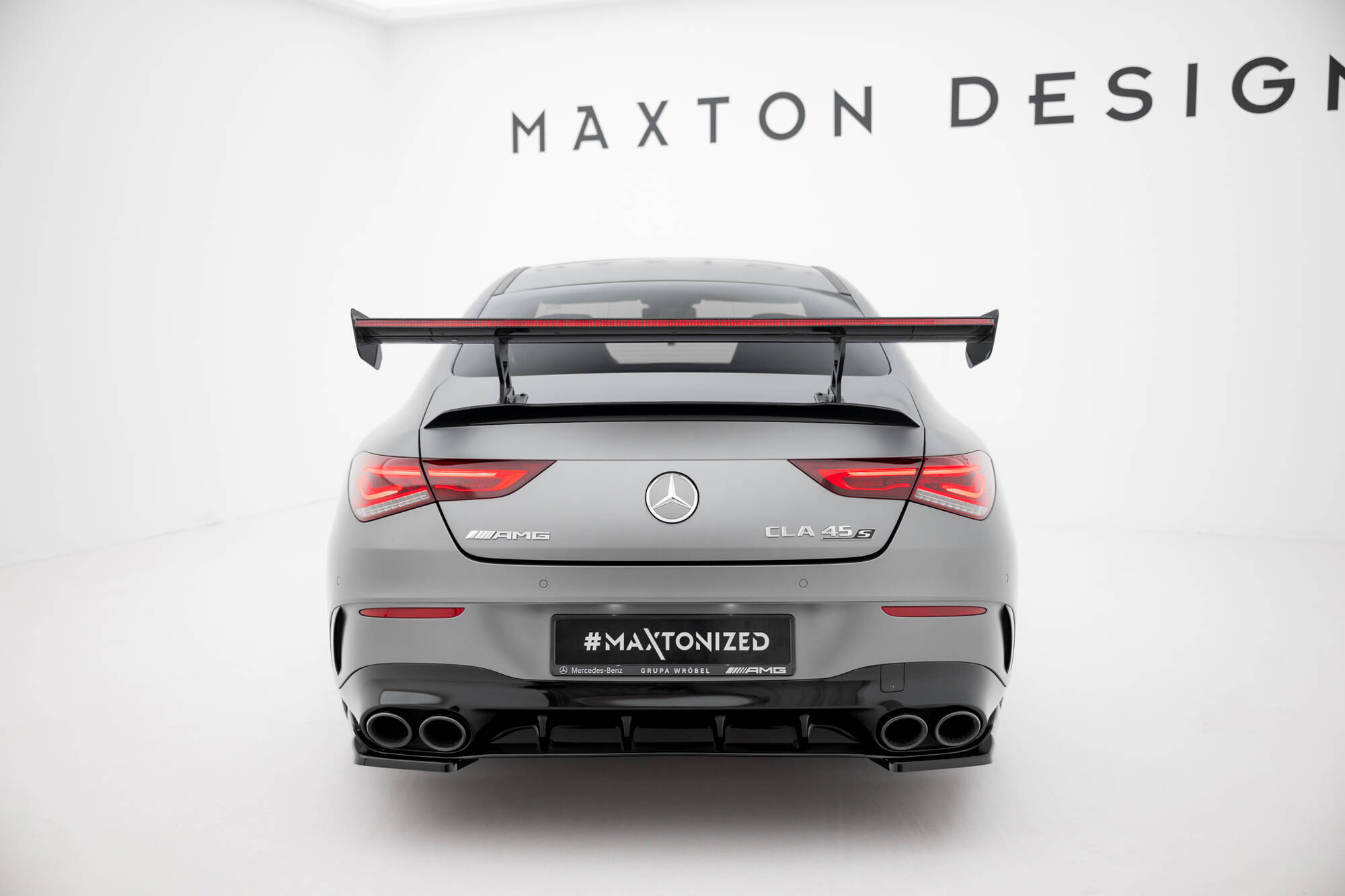 Carbon Spoiler + LED Mercedes-Benz CLA Coupe C118 Maxton