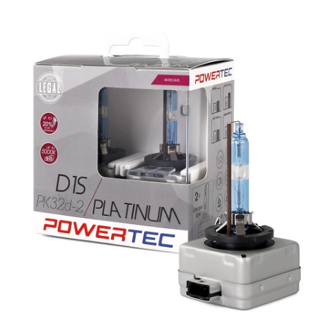 Powertec Platinum +130% D1S DUO M-tech Xenon Bulbs