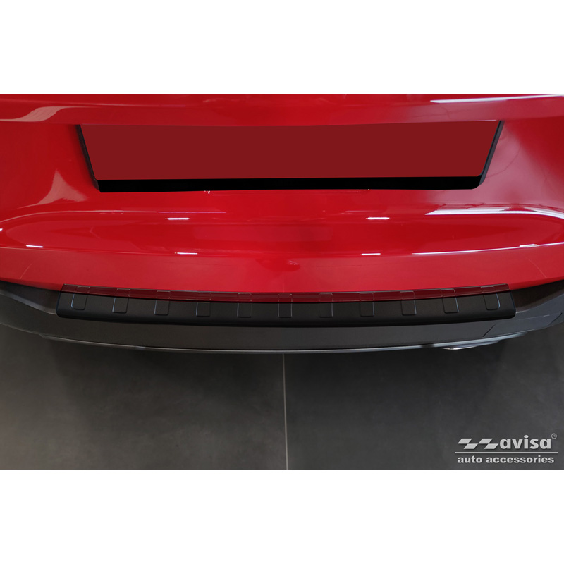 Matzwart RVS Achterbumperprotector  Jeep Avenger + EV 2023- 'Ribs'