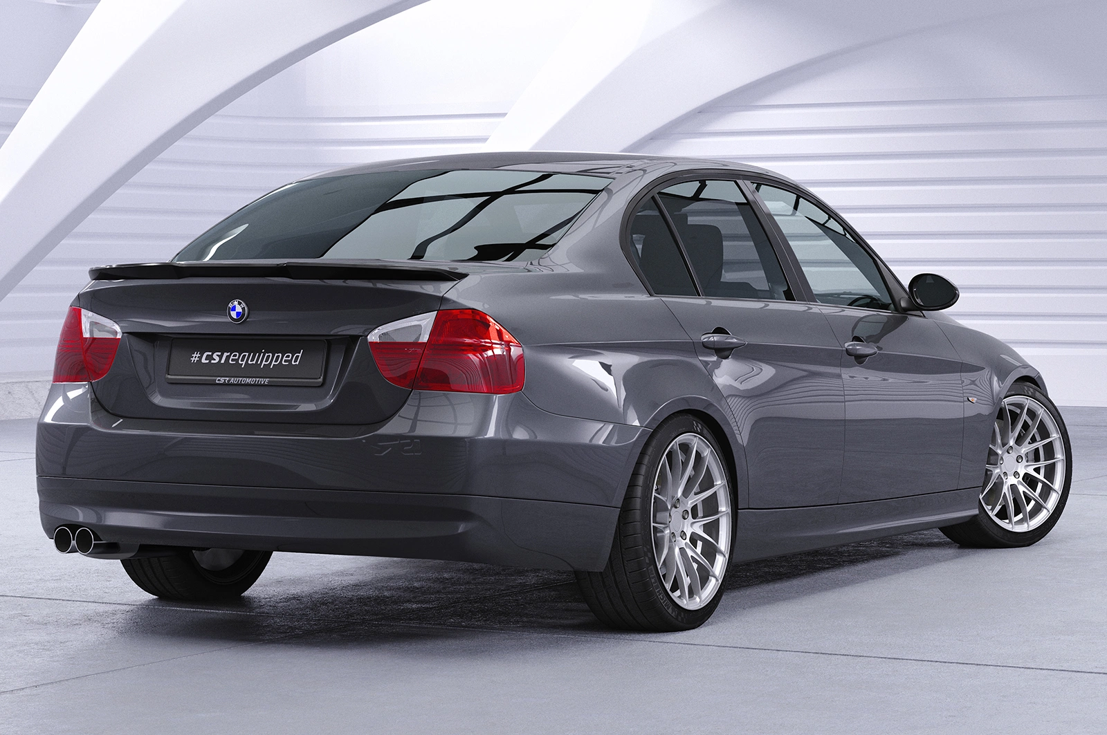 Achterspoiler BMW 3er E90 Glans Zwart – CSR Design (01/2005 – 10/2011)